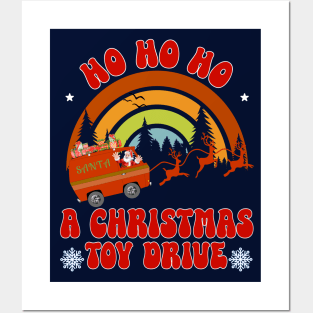 HO HO HO, A Christmas Toy Drive Posters and Art